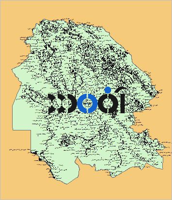 شیپ فایل روستاهای استان خوزستان