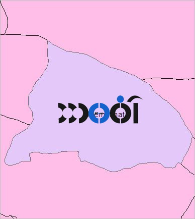 شیپ فایل محدوده سیاسی شهرستان شمیرانات